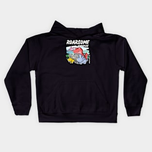 Roarsome  Adventure with Dino Friends Kids Hoodie